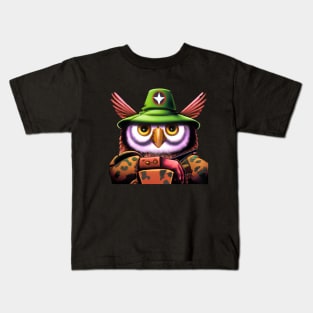 Captain Owl Kids T-Shirt